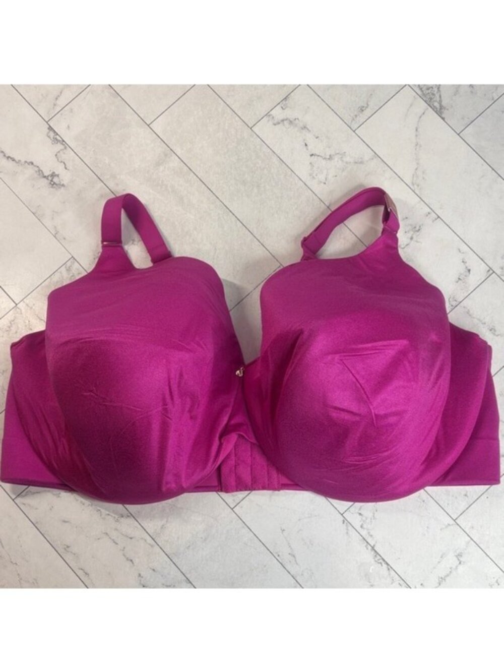 NWT Cacique Lane Bryant Woman Bra Pink Lightly Lined Full Coverage UNDERWIRE 44G